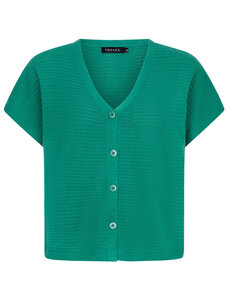 Ydence Knitted Top Elin Sea Green