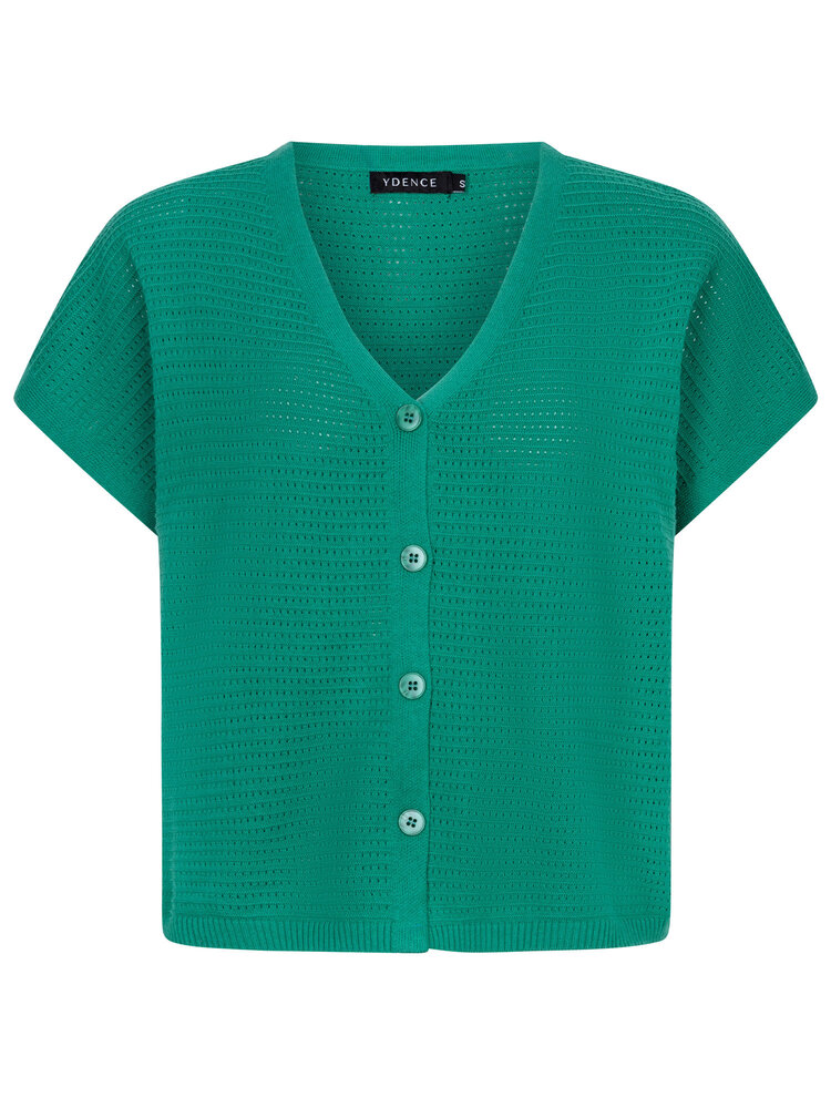Ydence Knitted Top Elin Sea Green