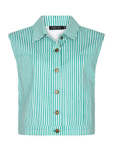 Ydence Gilet Marit Sea Green