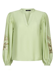 Ydence Blouse Rose Soft Green