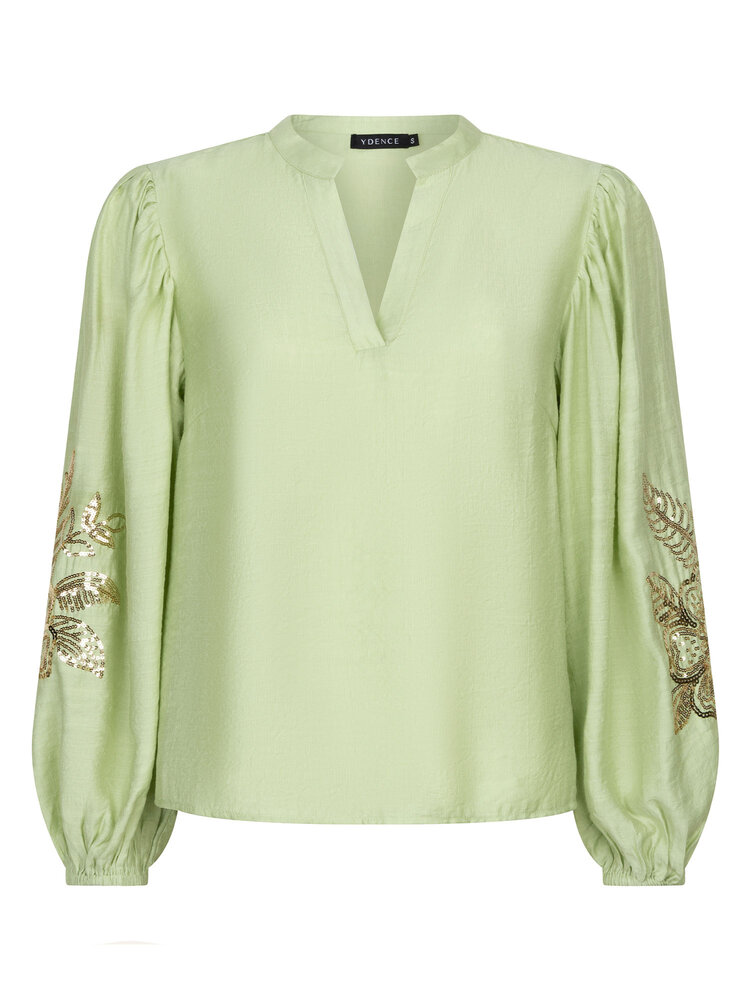 Ydence Blouse Rose Soft Green