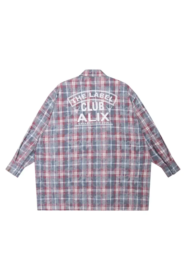 Alix The Label Ladies Woven Checked Dress Multi Colour