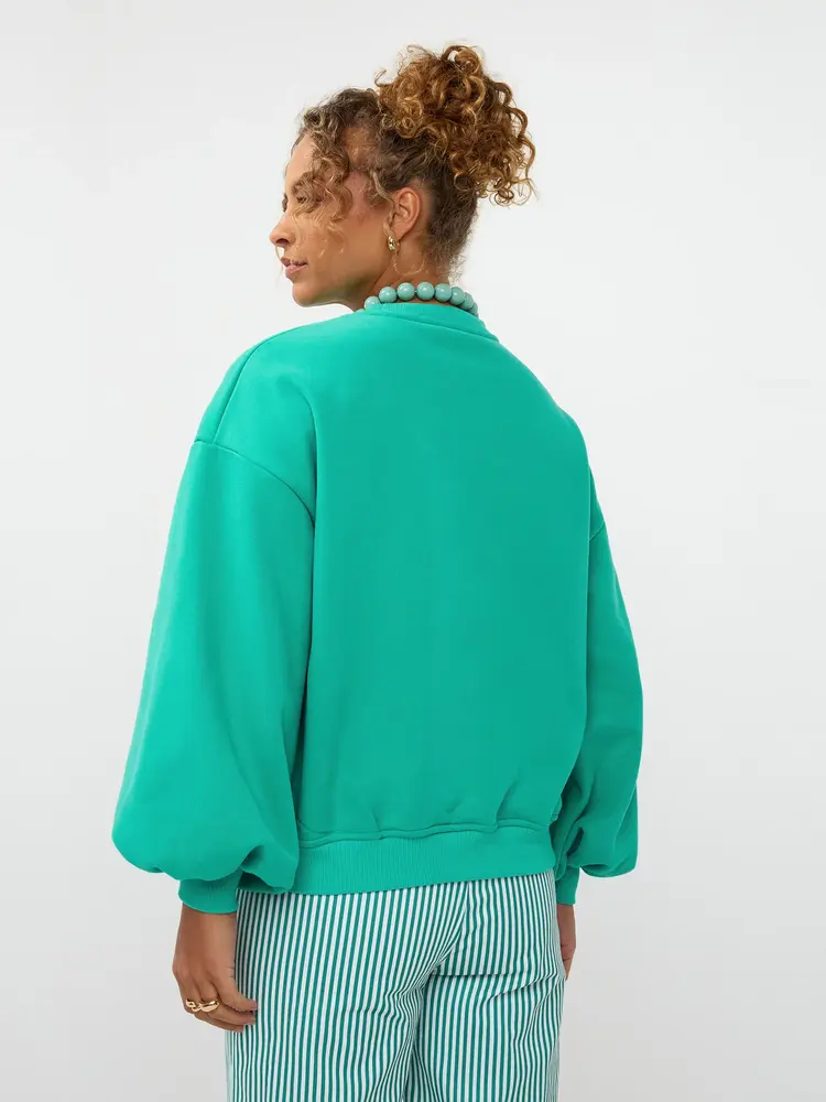 Ydence Sweater Tropical Sea Green