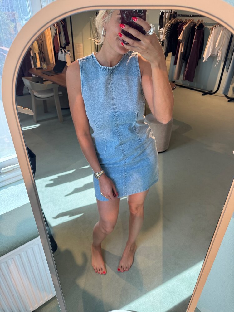 Modström VilmerMD Dress Light Blue Wash