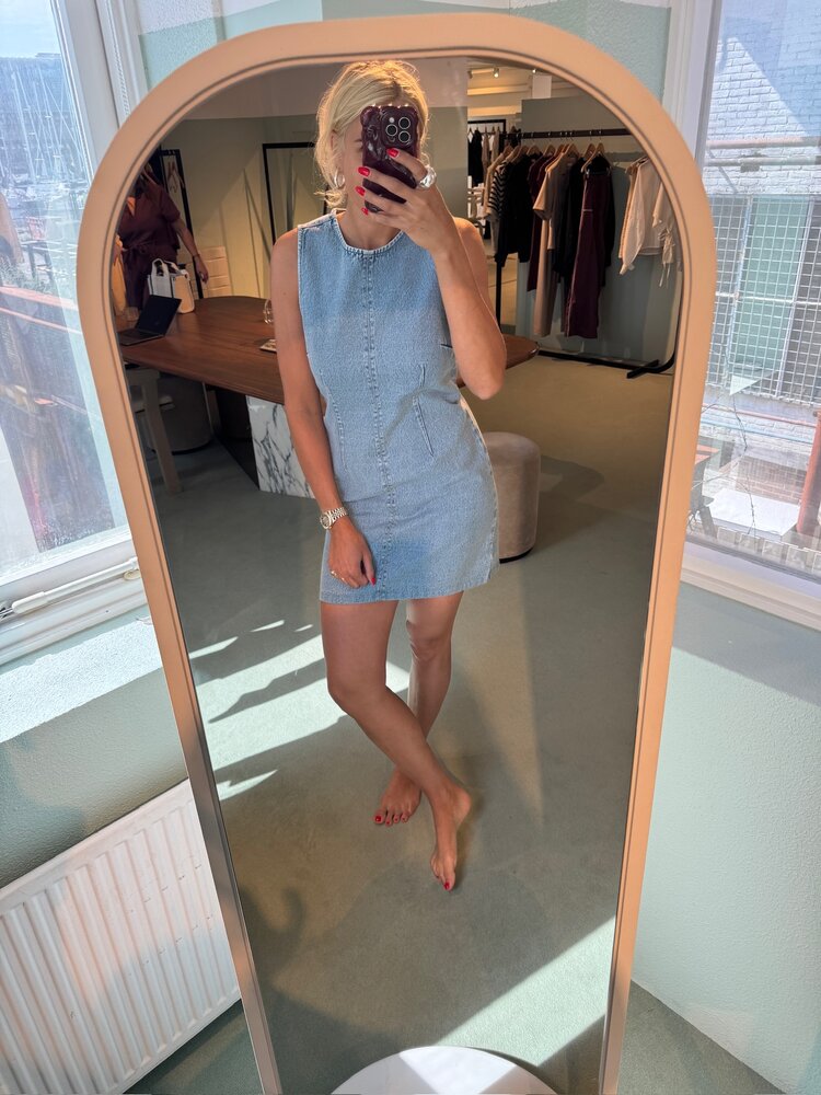 Modström VilmerMD Dress Light Blue Wash