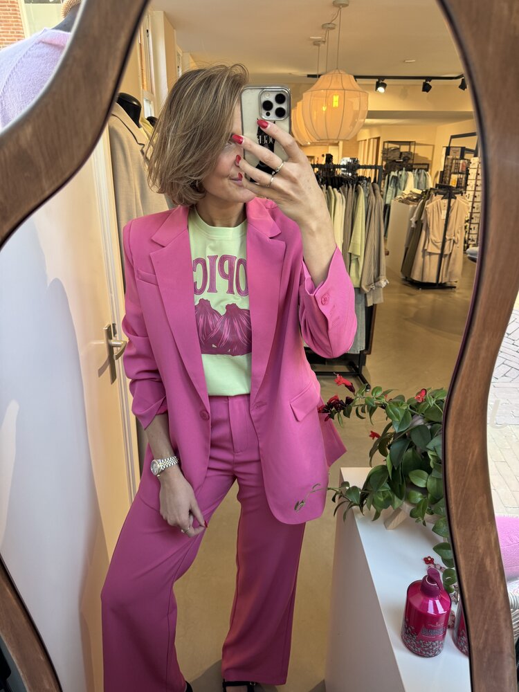 Ydence Pants Solange Berry Pink