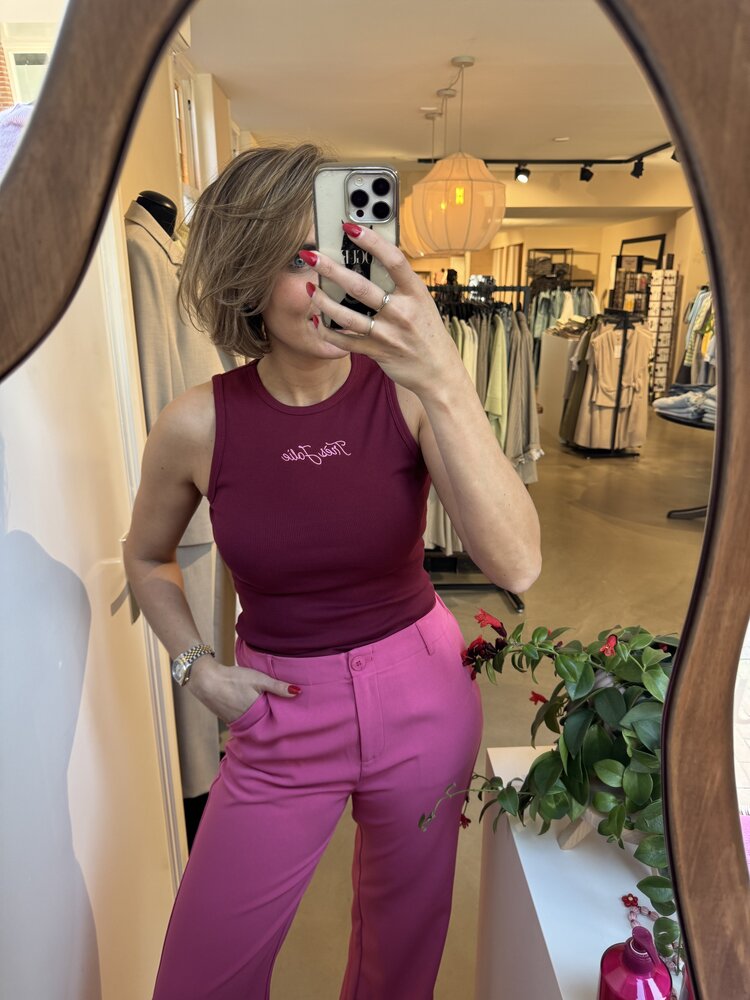 Ydence Pants Solange Berry Pink