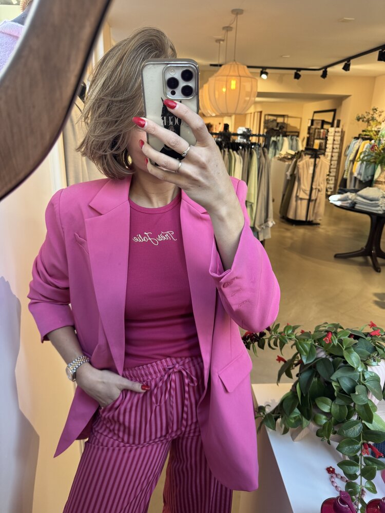 Ydence Top Tres Jolie Berry Pink