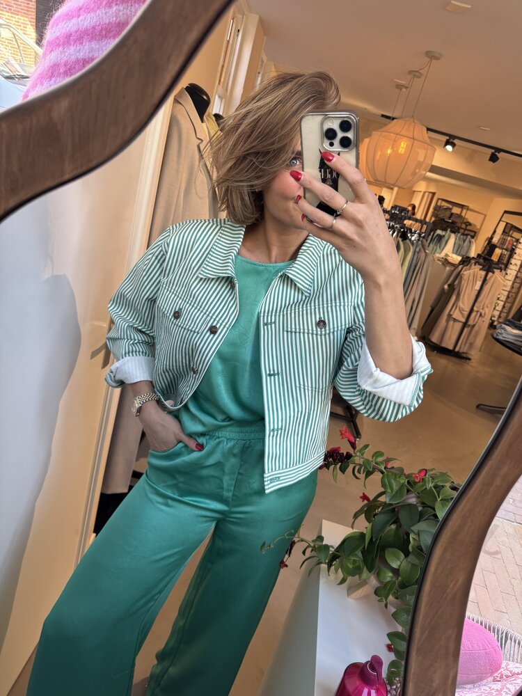 Ydence Pants Wendy Sea Green