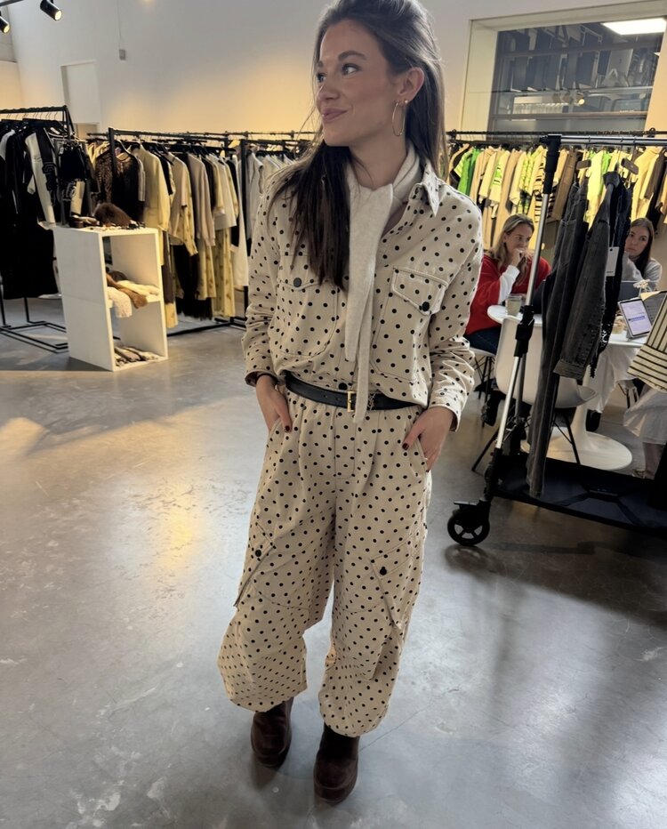 Co'Couture DiddiCC Dot Shirt Bone