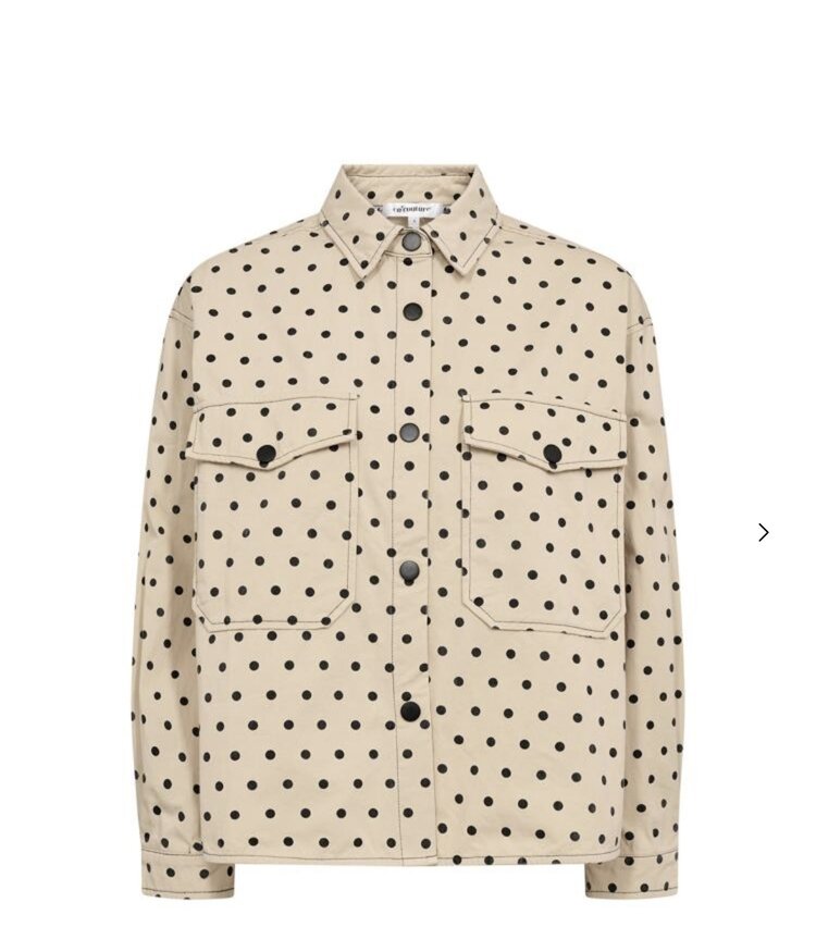 Co'Couture DiddiCC Dot Shirt Bone