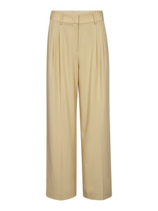 Co'Couture NilanCC Pleat Pant Pale Yellow