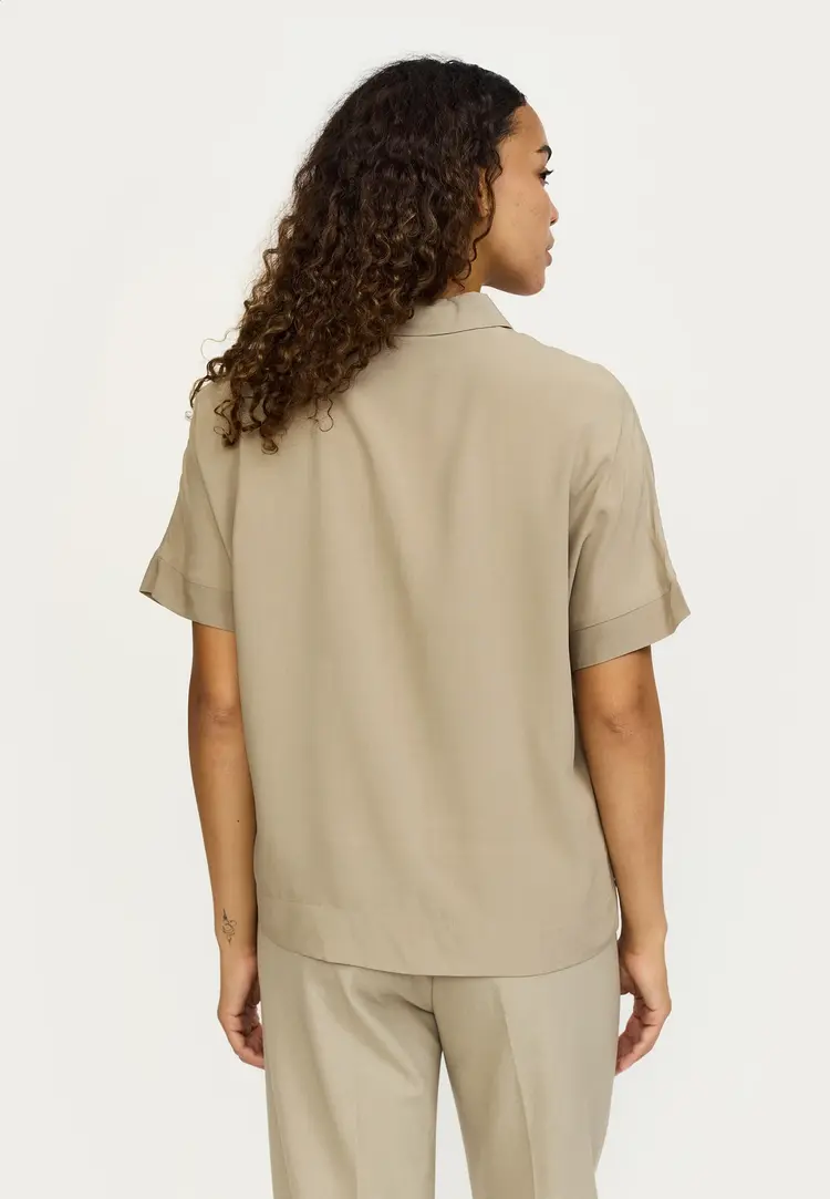 Soft Rebels Freedom SS Shirt Greige