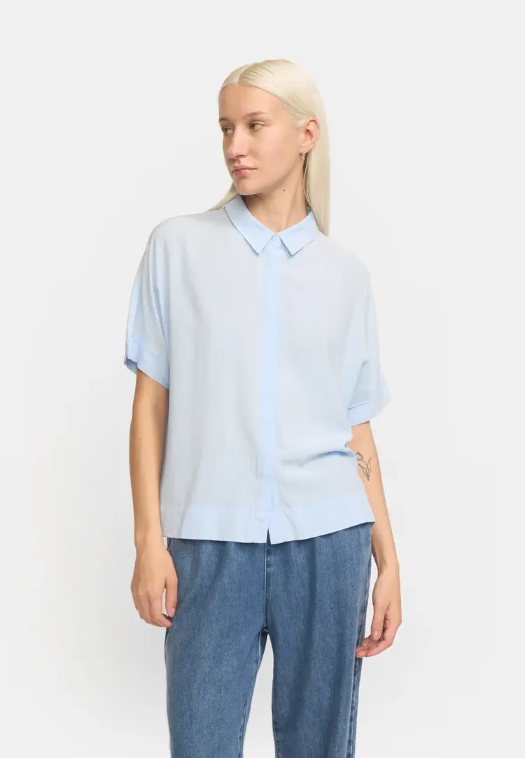 Soft Rebels Freedom SS Shirt Cashmere Blue