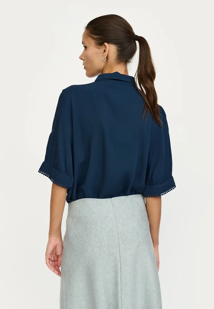 Soft Rebels Ebba Mayson Blouse Total Eclipse