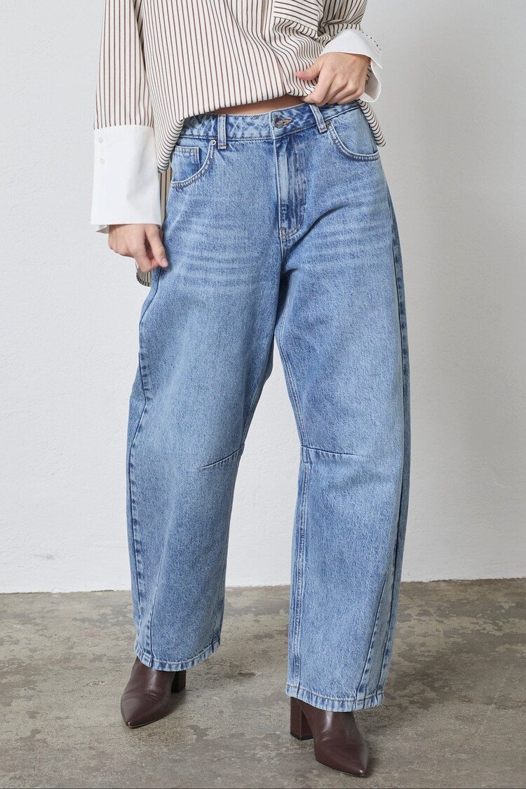 Co'Couture RuthieCC Barrel LL Jeans Denim Blue