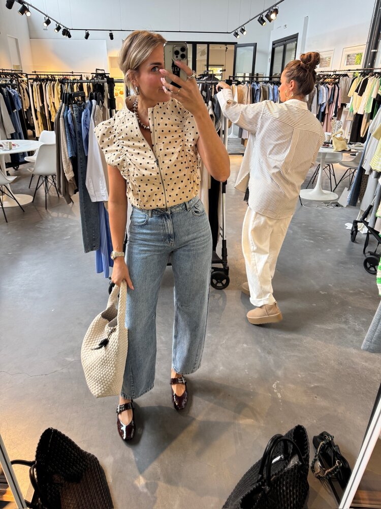 Co'Couture RuthieCC Barrel LL Jeans Denim Blue