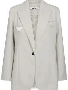 Haute L'Amitié Premiere Single Blazer Pearl