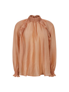 Soft Rebels Rachel Frill Blouse Cafe Creme