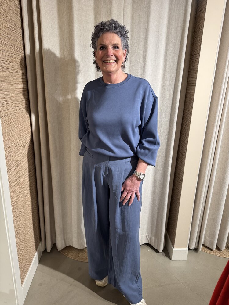 MSCH Frode HW Pants Vintage Indigo