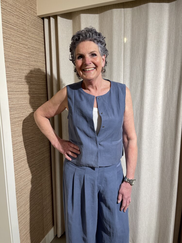 MSCH Frode Waistcoat Vintage Indigo