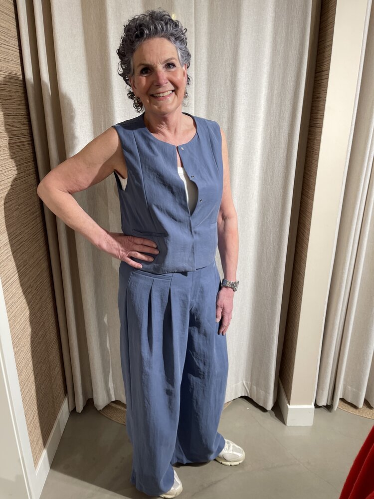 MSCH Frode Waistcoat Vintage Indigo