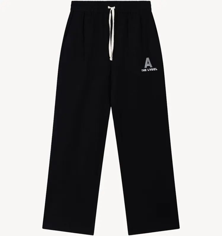 Alix The Label Ladies Woven Flowy Pants Black