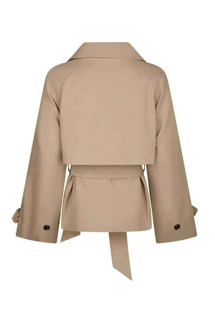 Neo Noir Munet Trench Jacket Sand