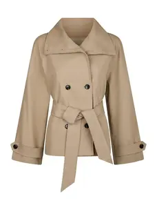 Neo Noir Munet Trench Jacket Sand