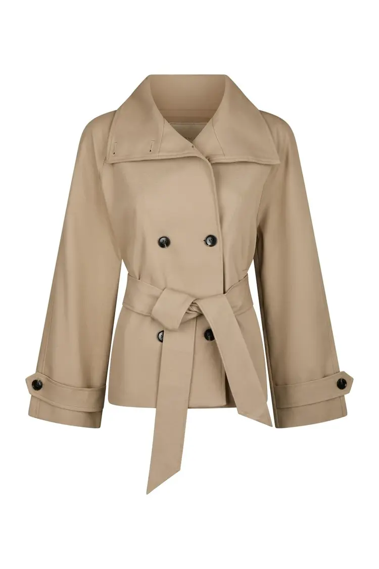 Neo Noir Munet Trench Jacket Sand