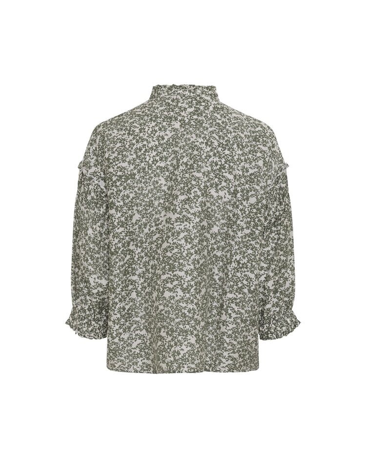 MSCH Seraphina 3/4 Shirt AOP Egret Flower