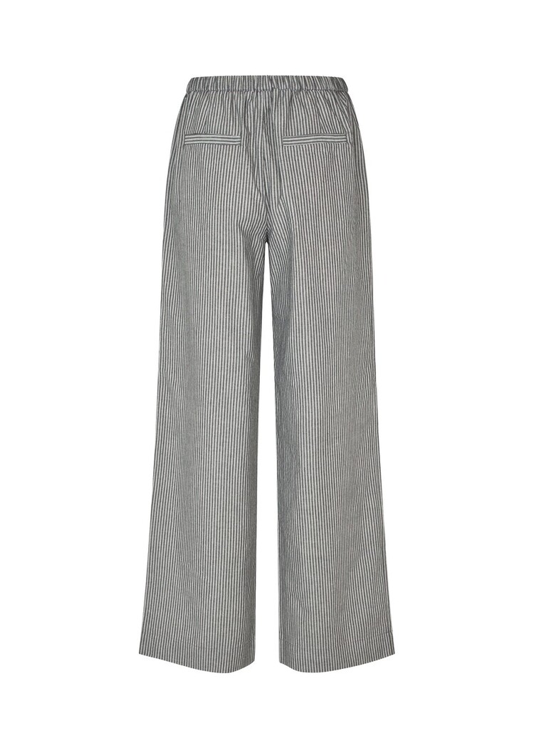 Modström Valentinmd Stripe Pants Washed Black Stripe