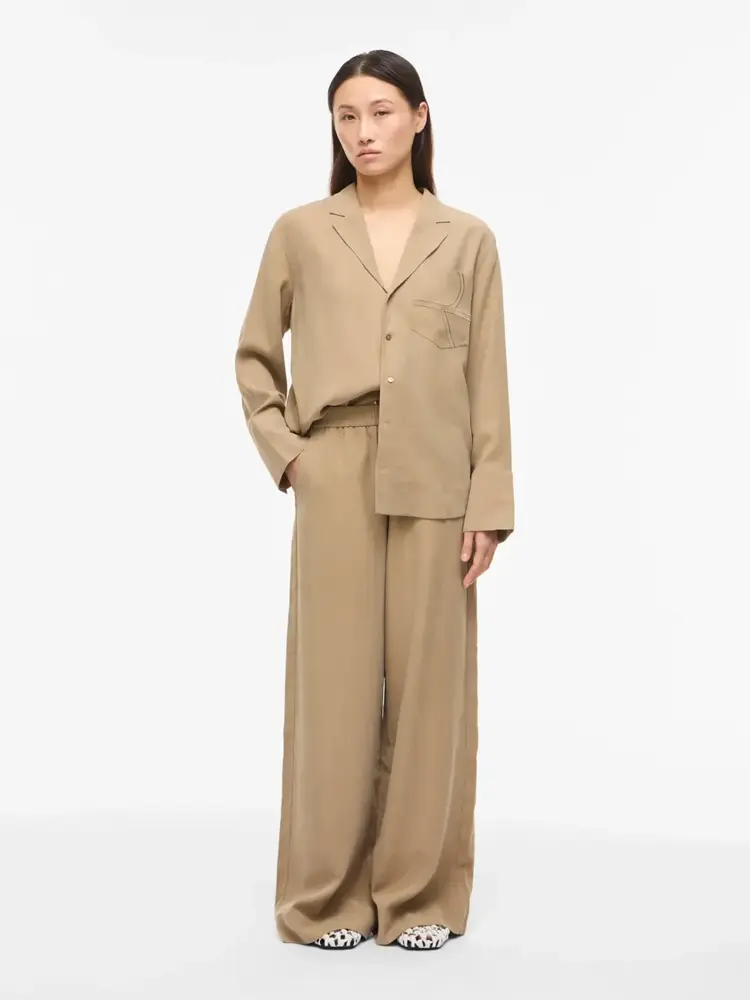 Rouge Edit Roumelia HW WF F/L Trouser Petrified Oak