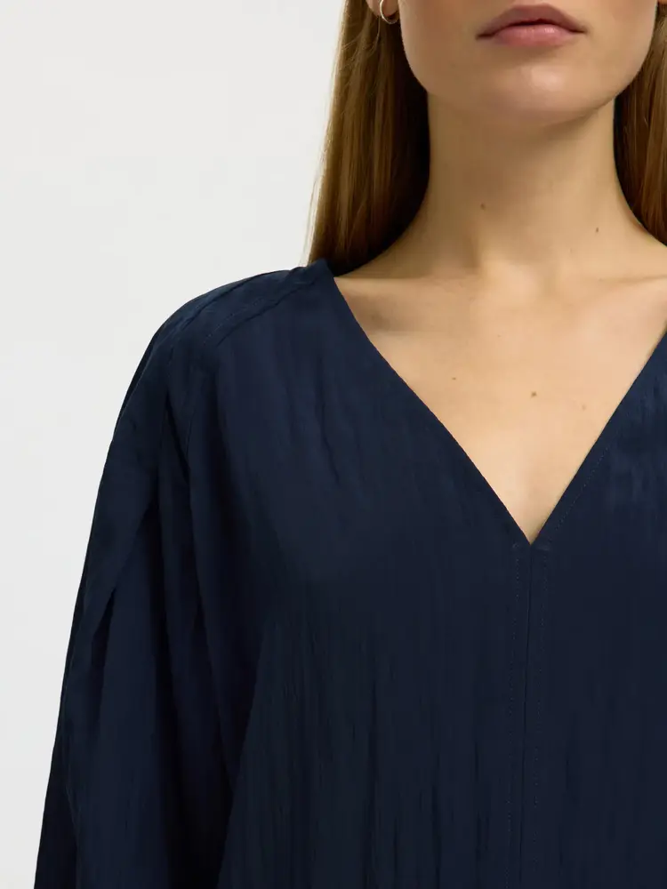 Selected Femme Iona LS Top B Dark Sapphire