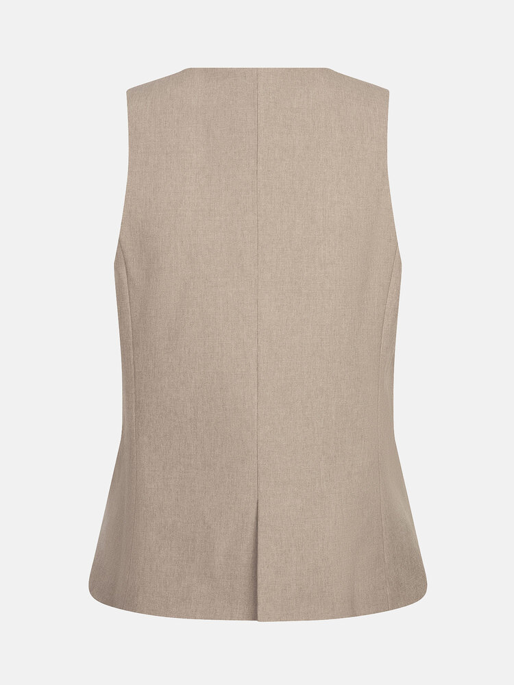 Ydence Gilet Mellie Stone Grey