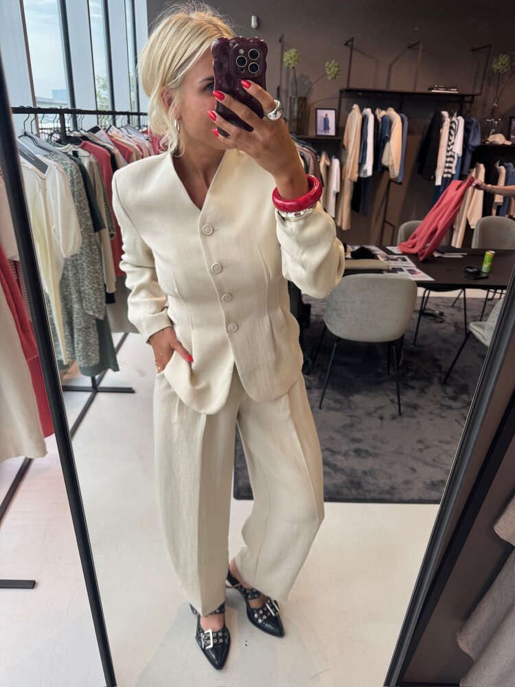 MSCH Esteriane Blazer Oatmeal Melange