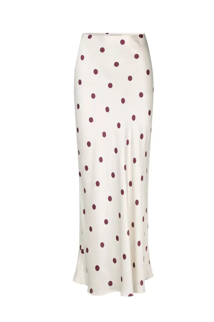 Modström Vanjamd Print Skirt Wineberry Dot