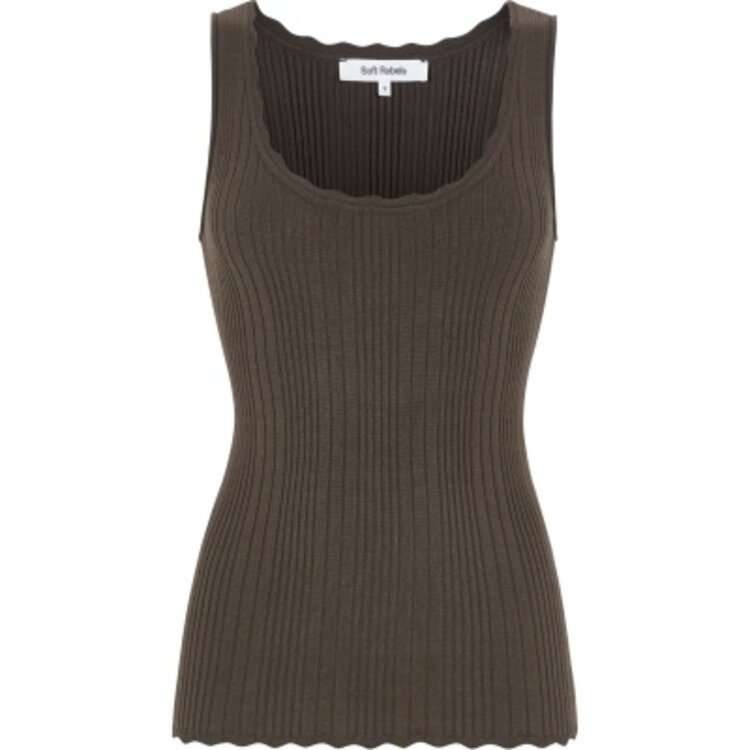 Soft Rebels Aitla Top Knit Slate