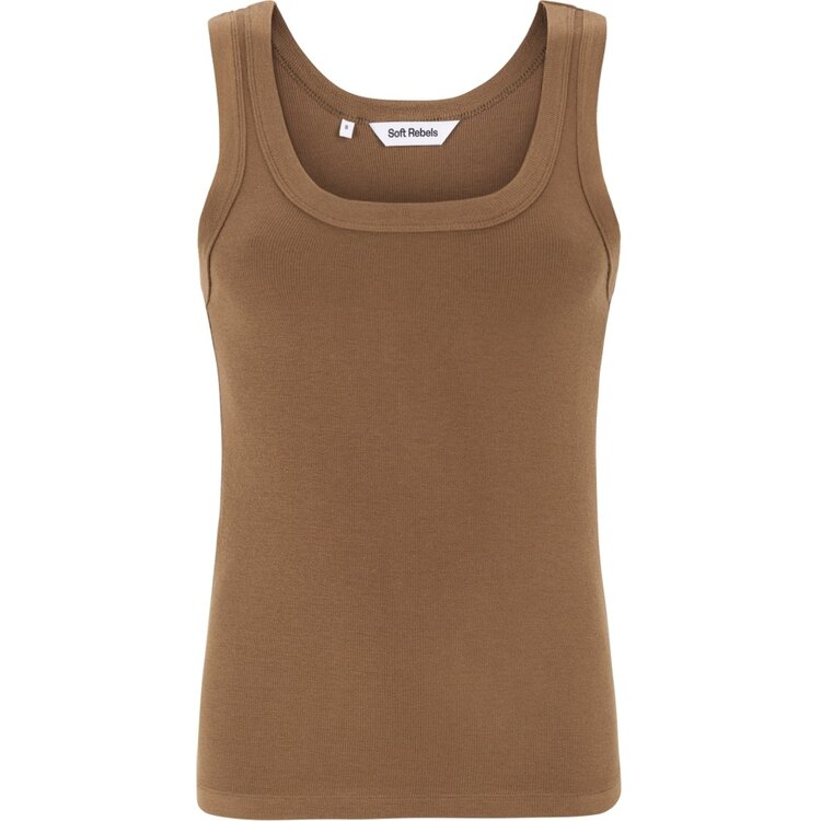 Soft Rebels Fenja Tank Top Bison
