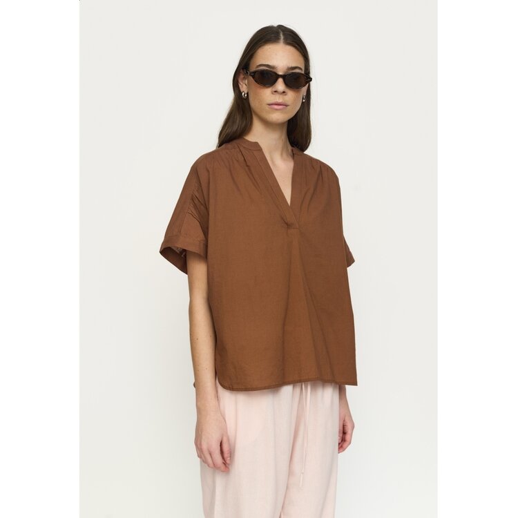 Soft Rebels Gallia Blouse Gots Bison