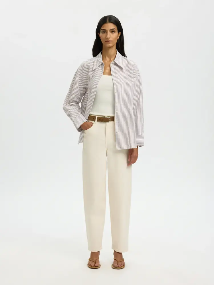 Selected Femme Celica Anna Strap Tank Top Noos Snow White