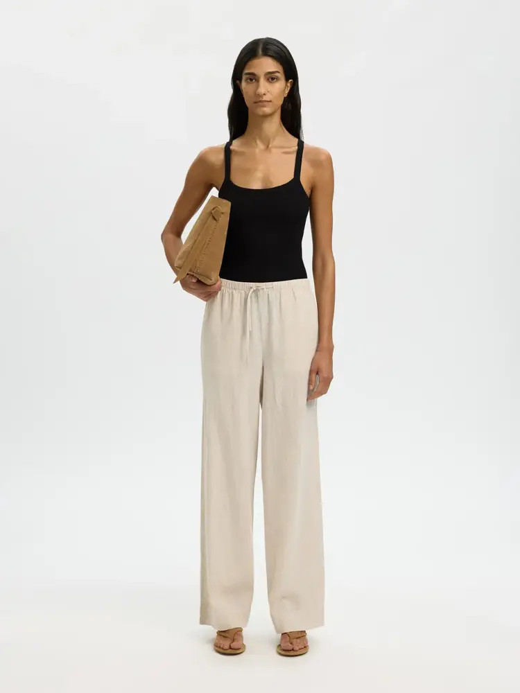 Selected Femme Celica Anna Strap Tank Top Noos Black