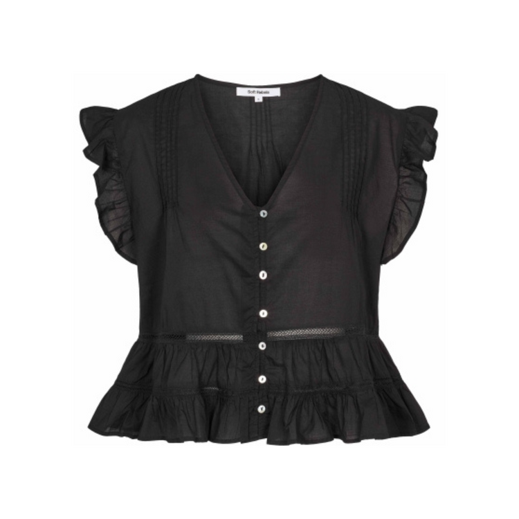 Soft Rebels Gallia Top Gots Black