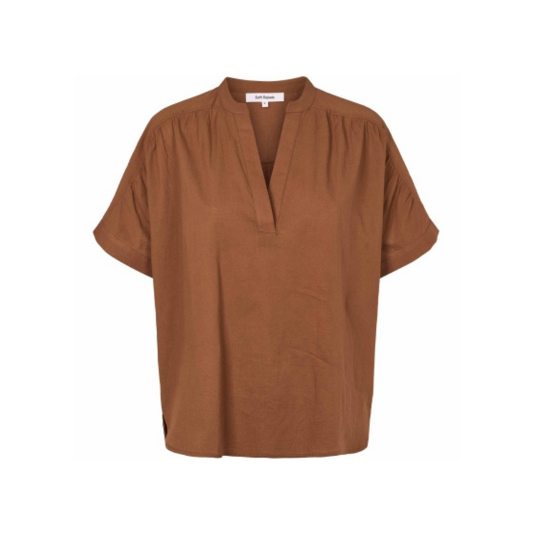 Soft Rebels Gallia Blouse Gots Bison