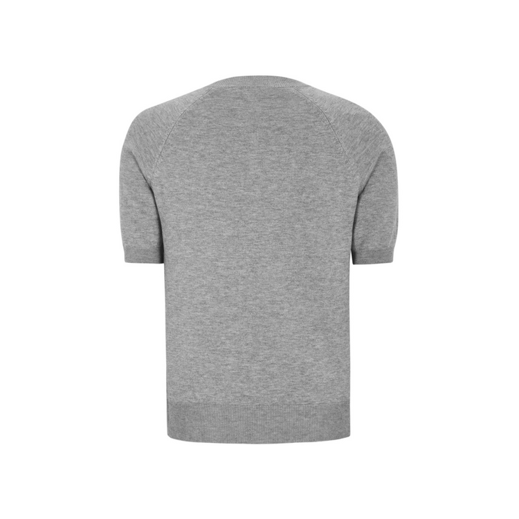 Soft Rebels Marla SS O-Neck Light Grey Melange