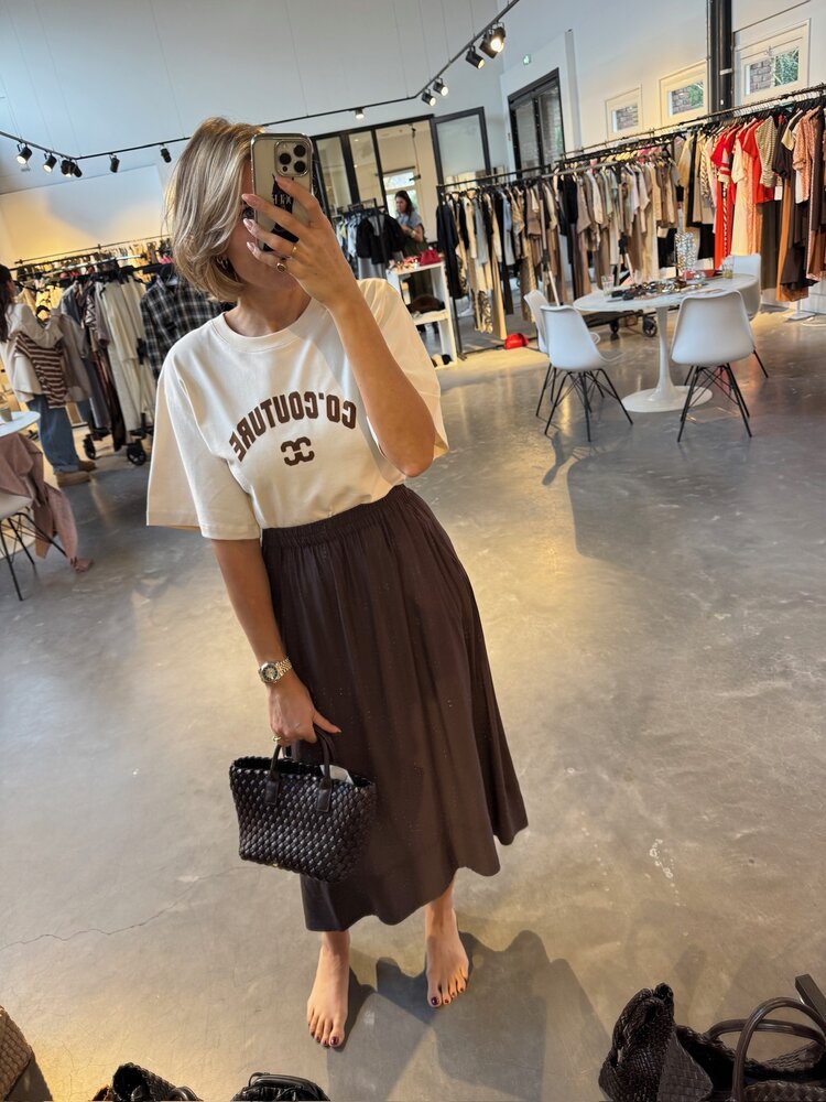 Co'Couture ZengaCC Tee O-Neck Suntan