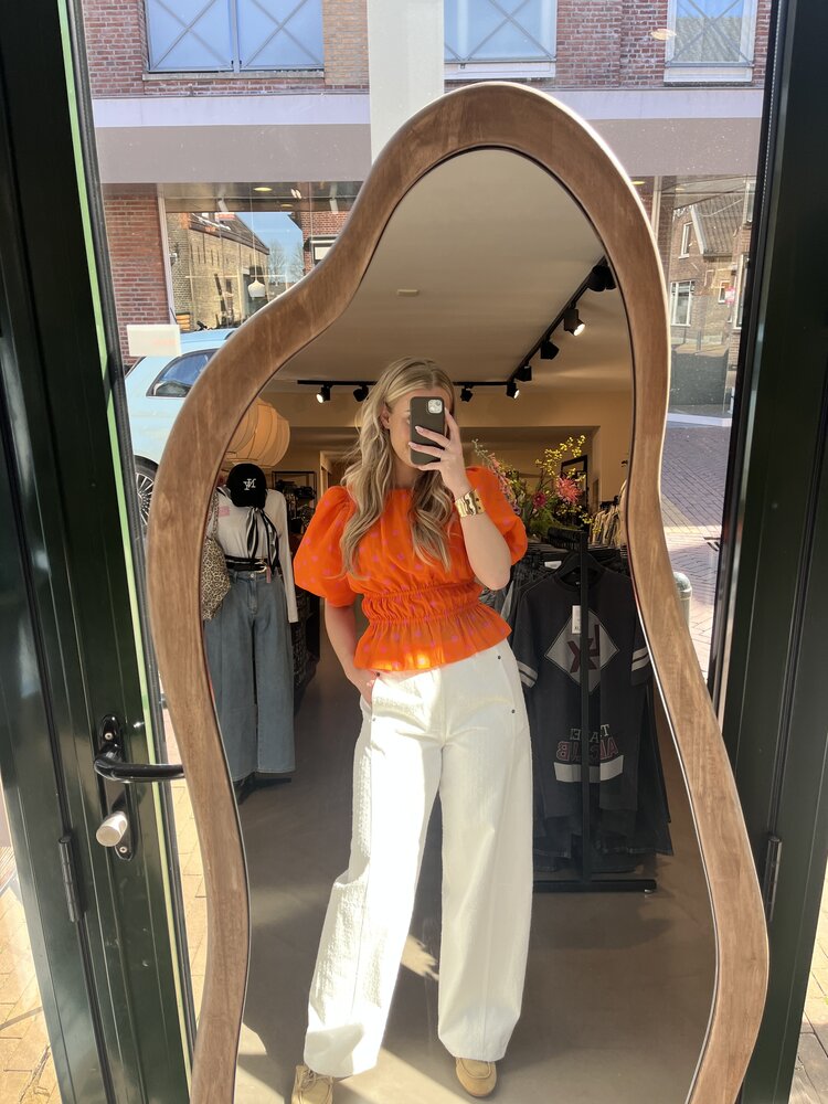 Co'Couture MarciCC Structure Pant Off White