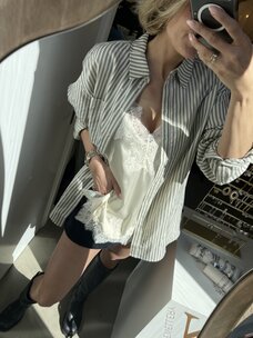 Rouge Edit Roulace Mae Singlet Top Birch