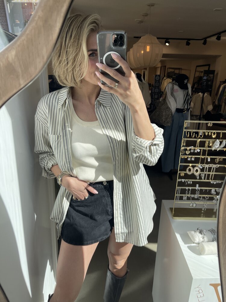 Ydence Knitted Top Keely Ecru