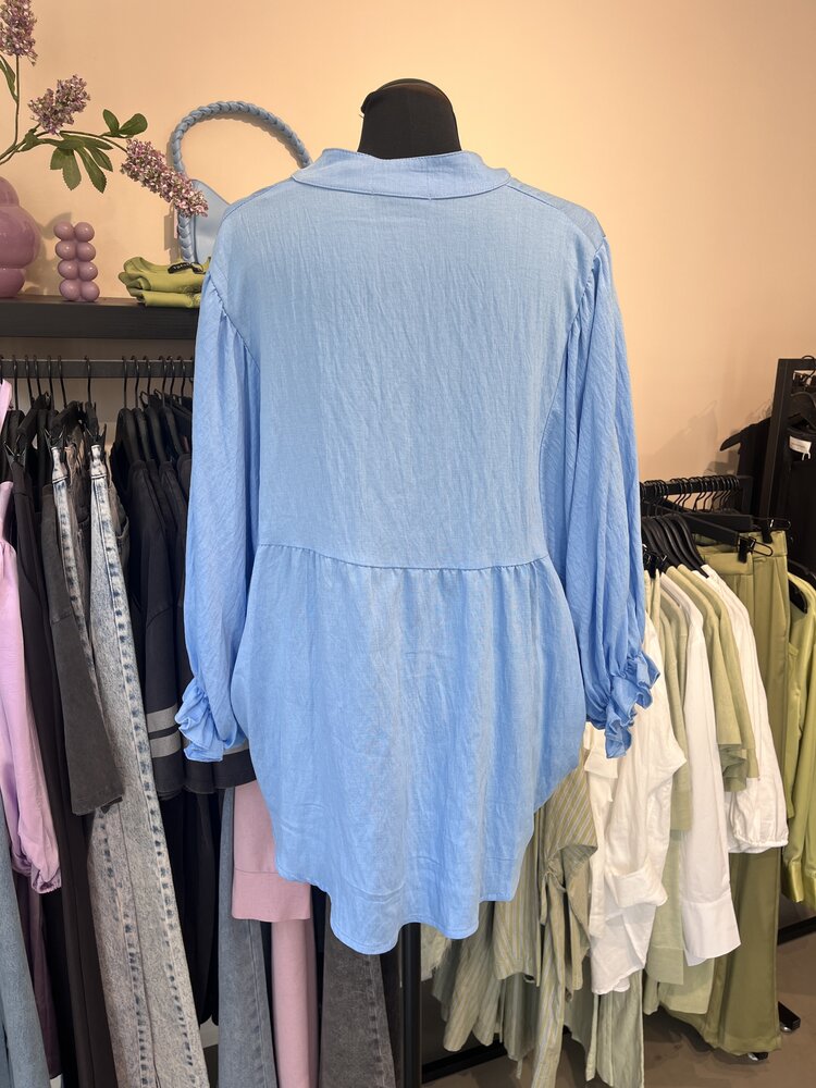 Just be Jolie Juul Blouse Sky Blue